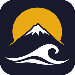 Mount Teide, sunshine and an ocean wave